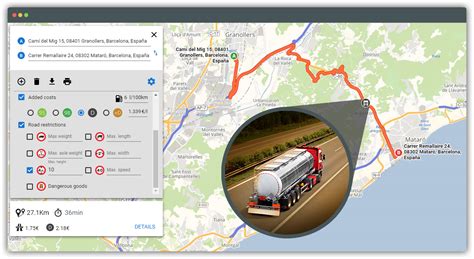 Truck Route Planner Cercalia