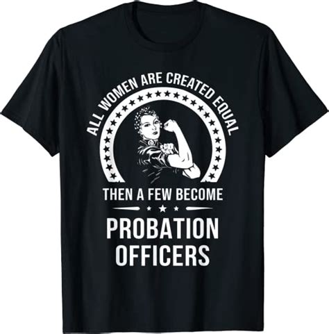 probation officer shirt for women probation officer t shirt clothing