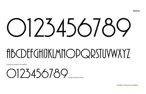 Modern Numbers Font Find The Best Images Of Modern House Decor And
