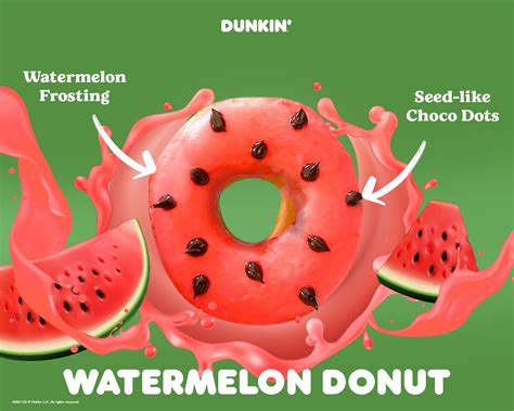 dunkin haven t tried our watermelon donut yet 🤤 here s facebook