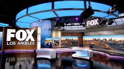 Fox 11 Los Angeles Kttv Broadcast Set Design Gallery
