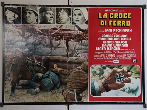 La Croce Di Ferro Movie Poster Cross Of Iron Movie Poster