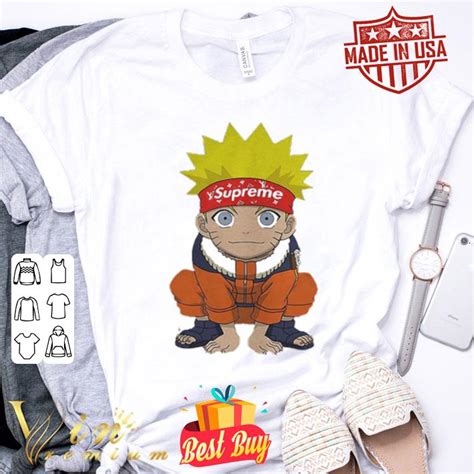 Uzumaki Naruto Supreme Shirt Hoodie Sweater Longsleeve T Shirt