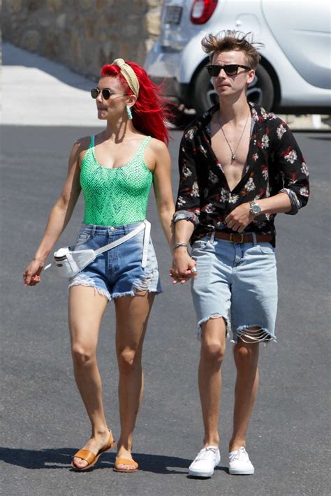 Dianne Buswell And Joe Sugg On Vacation On Mykonos Island Gotceleb