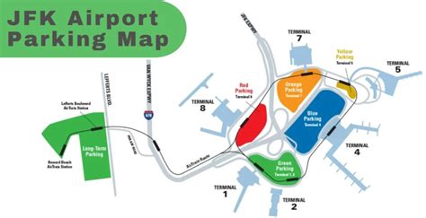 John F Kennedy International Airport Terminal Map And More