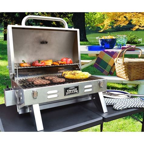 Gas bbqs make grilling outdoors easy. Portable Grill Tailgating Perfect Flame Small Propane Gas ...