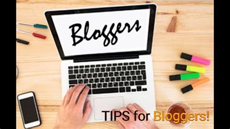 Tips For Bloggers Youtube