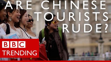 Do Chinese Tourists Deserve Their Rude Reputation Bbc Trending
