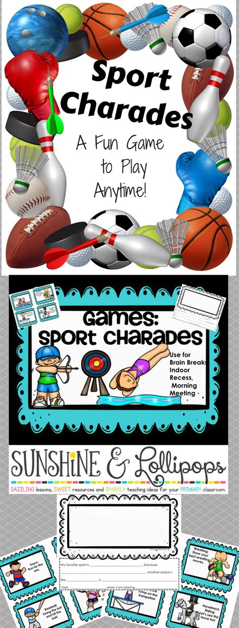 Sport Charades Is A Fun Game That Takes Competitive Sports To A New