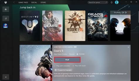 How To Play Xcloud Games With Xbox App On Windows 10 Pureinfotech