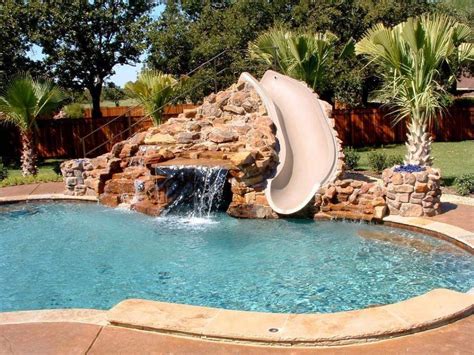 30 Great Inground Swimming Pools With Waterfall And