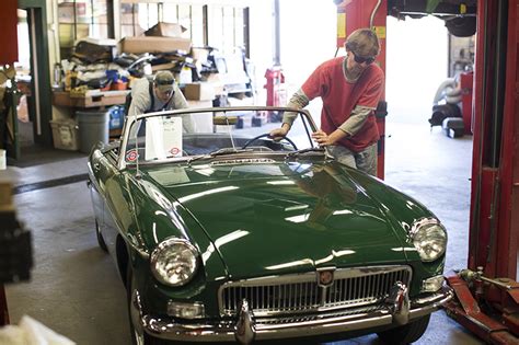 No Rust On Our Perfectly Renovated 1963 Mgb Roadster British Car Service