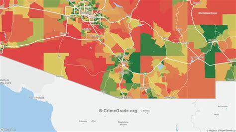Pima County Az Violent Crime Rates And Maps