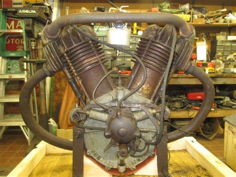 1909 Curtiss V Twin 385 Cubic Inch 6 Hp Engine