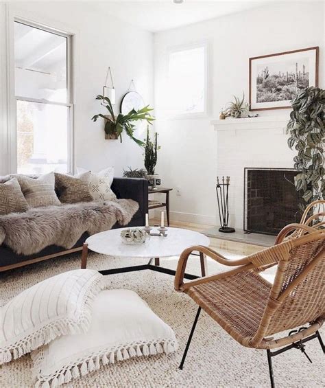55 Romantic Bohemian Style Home Decor Ideas Living Room Decor Modern