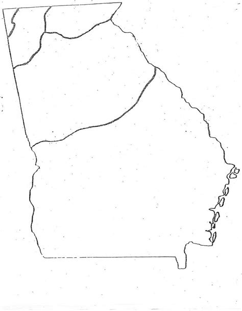 Georgia Regions Map Diagram Quizlet