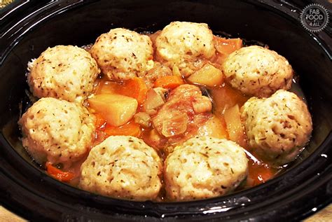 Chicken Casserole And Cheesy Herb Dumplings