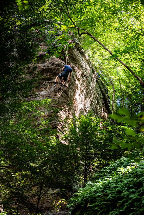 Ohio Hocking County High Rock Adventures Climbing Nature E Flickr