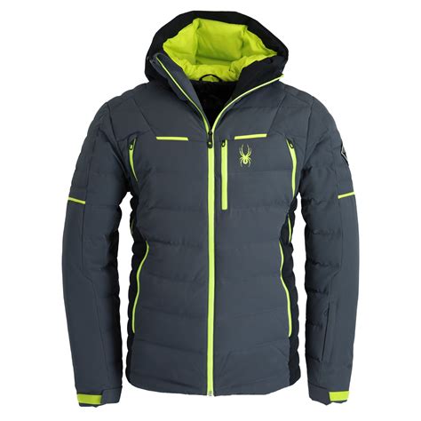 Spyder Impulse Gtx Infinium Ski Jacket Men Ebony Grey