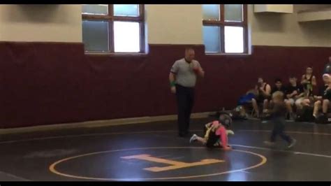 watch little brother mistakes his sister s wrestling match for real fight