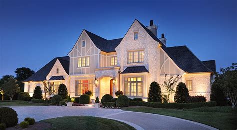 English Tudor Castle Custom Homes Home Builder Nashville