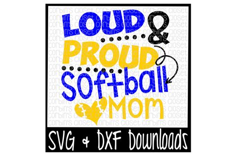 Softball Svg Softball Mom Svg Softball Mom Squad Softball Heart Svg