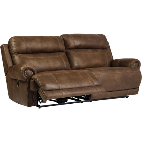 Signature Design By Ashley Austere Power Reclining Sofa And Loveseat