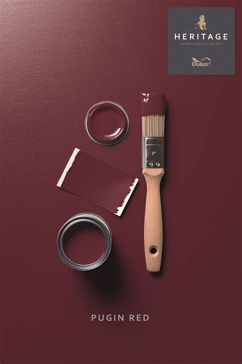 Deep Bold Red Paint Colour From Dulux Heritage Dulux Heritage Dulux