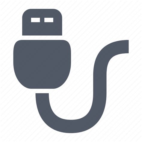 Cable Device Play Plug Usb Icon