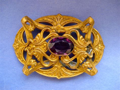 Art Nouveau Brooch From Susiesvintagejewelrystore On Ruby Lane