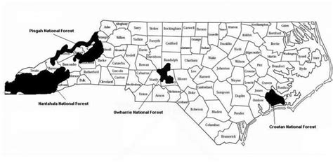 33 North Carolina Gold Map Maps Database Source