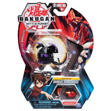 Figurina Bakugan Darkus Dragonoid Black Spin Master