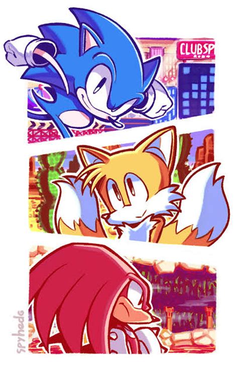 Classic Amy Eggman Knuckles Sonic Tails Hd Phone Wallpaper Peakpx