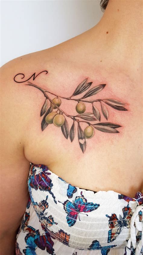 Olive Branch Tattoo Olive Branch Tattoo Tattoos Color Tattoo