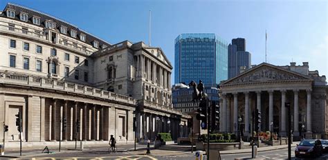 The Bank Of England And Royal Exchange London Stock Photo Download