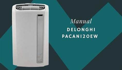 Delonghi PACAN120EW User Manual ~ Air Conditioner