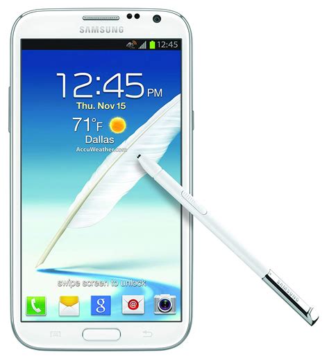 Samsung Galaxy Note Ii White 16gb Atandt Big Nano Best Shopping