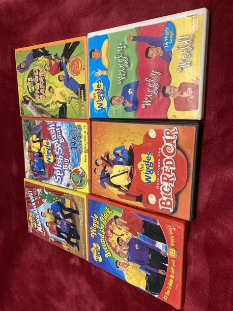 The Wiggles Dvd Lot Of 6 Untested Preowned Ebay