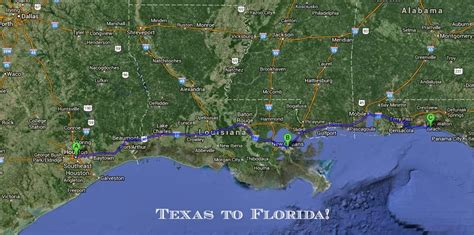 Exploring The Distance From Houston To Destin Florida Cityoflakeway Com
