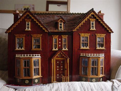 Hand Crafted Victorian Dolls House Doll House Doll House Crafts