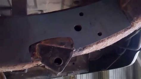 Land Rover Discovery 2 Chassis Repair Using Pre Cut Sections Youtube