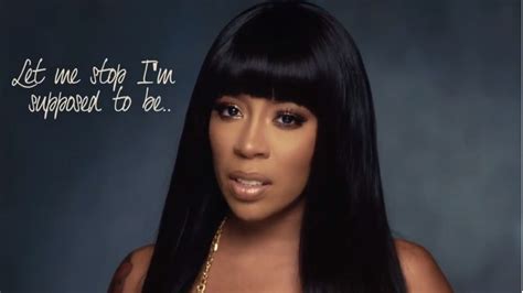 K Michelle Maybe I Should Call Lyric Video Essence