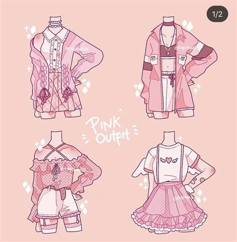 Pin By Amy Wang On Clothes Design Drawing Anime Clothes Cute