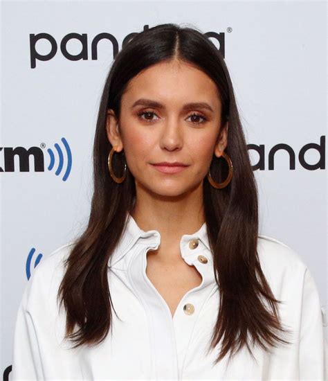 Unveiling the debut of their wine label fresh vine wine today, the duo have built a brand around bottling. NINA DOBREV at SiriusXM Studios in New York 03/05/2020 ...