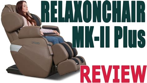 relaxonchair mk ii plus full body zero gravity shiatsu massage chair reviews 2020 youtube