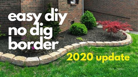 Easily cut the coil with garden shears or utility scissors to use in multiple garden beds. easy diy No Dig Border *2020 UPDATE* | Easy landscaping ...