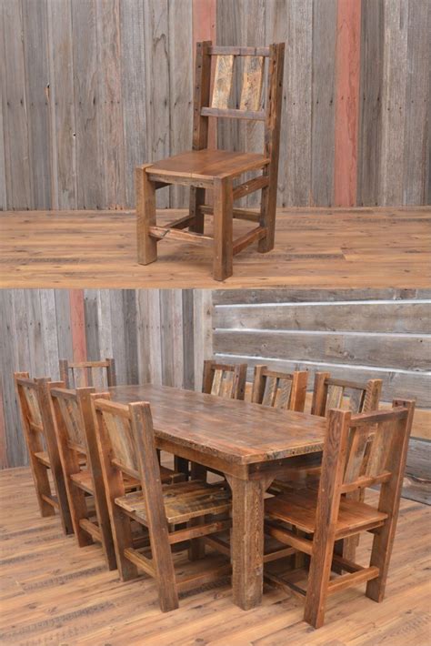 Reclaimed Barnwood Bed Back At The Ranch Furniture Wood Chair