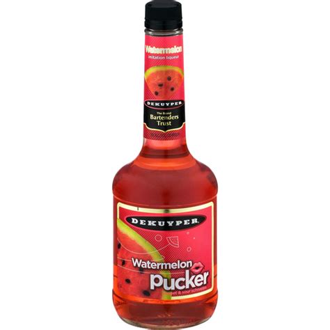 Dekuyper Watermelon Pucker Liqueur Licor Selectos