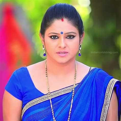 Kannada Tv Serial Actress Transparent Saree Caps Mix Indian Celeb Blog