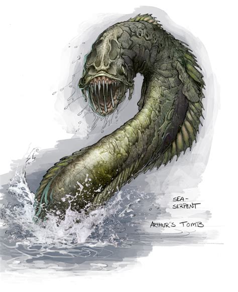 Sea Serpent By Rusty001 On Deviantart